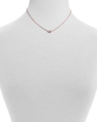 Gaia Tennis Necklace, 14"-16" 
