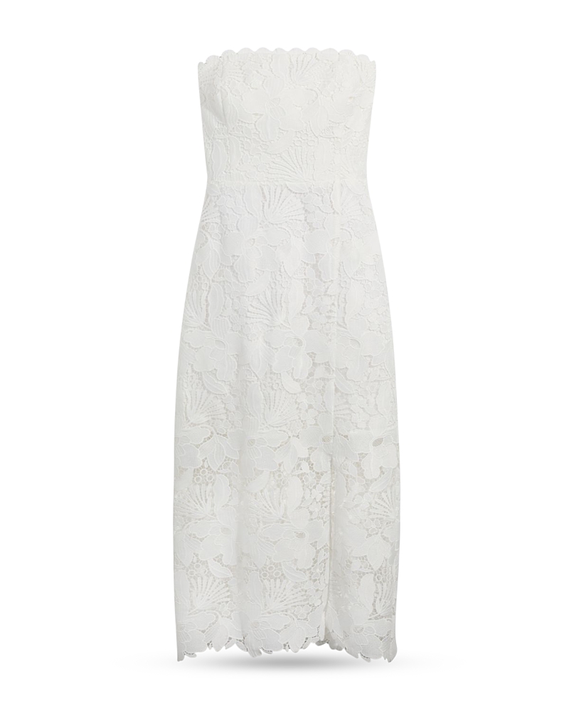Vineyard Vines Strapless Lace Dress