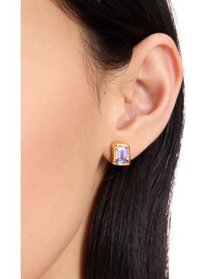 Molten Glass Stud Earrings