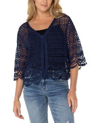 Scalloped Crochet Bolero