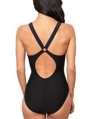 Solid Blakley One Piece Swimsuit