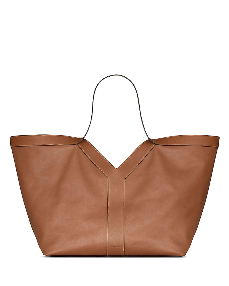Saint Laurent Y Tote Bag in Leather · OS