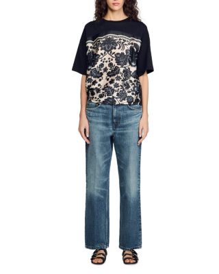 Floral Print Tee