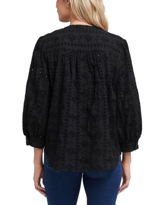 Bonnie Eyelet Blouse