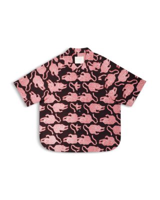 Yusuke Half Sleeve Button Front Camp Shirt