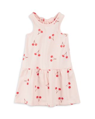 Miles The Label - Girls' Cherry Print Racerback Jersey Dress - Little Kid, Big Kid