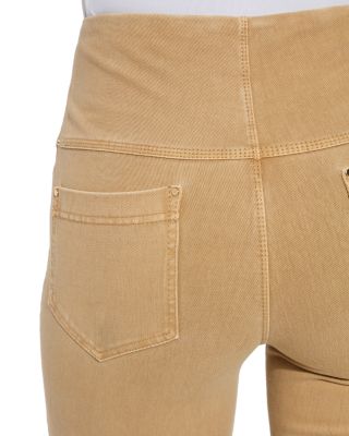 High Rise Ankle Baby Bootcut Jeans in Mid Wash