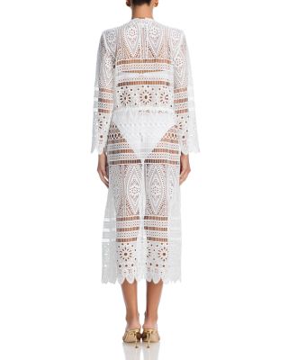 Tiered Lace Cover-Up