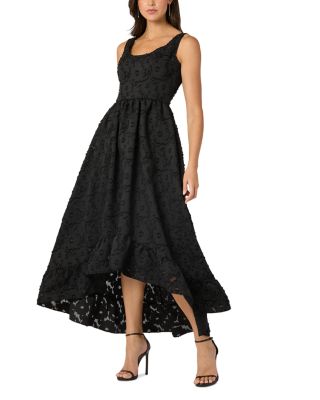 Shoshanna - Textured High Low Maxi Dress