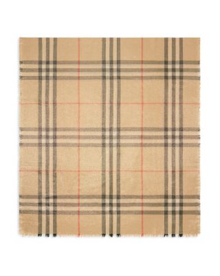 Metallic Wool & Silk Scarf