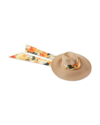 Cassidy Toyo Scarf & Fedora Hat