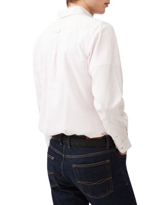 Gunn Check Oxford Long Sleeve Slim Fit Shirt