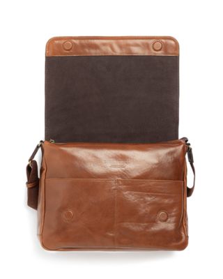 Cambridge Leather Crossbody Satchel