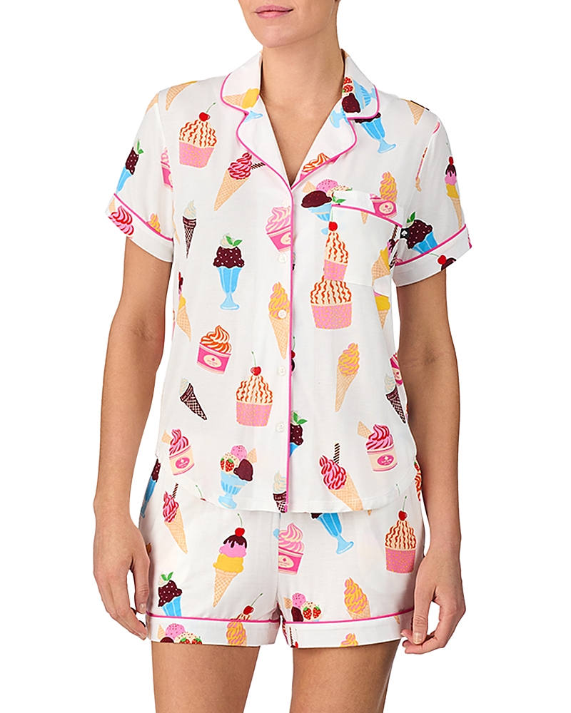 kate spade new york Jersey Boxer Pajama Set