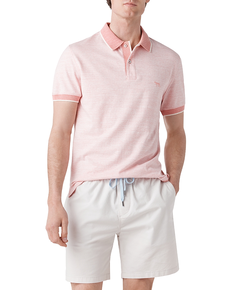 Shop Rodd & Gunn Langs Beach Slim Fit Polo In Coral