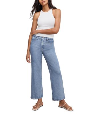 Soft Tech Good Skate Wide Leg Crop Jeans in Indigo860