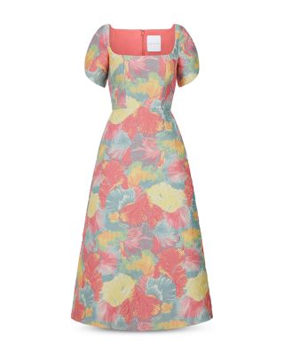 Astrid Floral Midi Dress