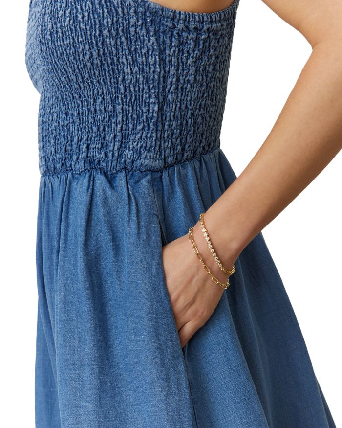 Selene Smocked Maxi Dress