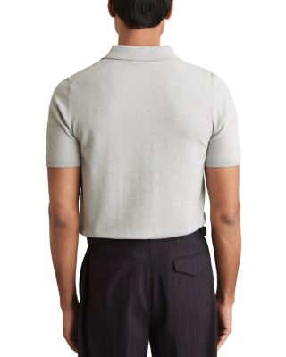 Slim Fit Heathered Polo