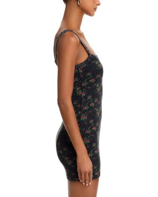 Floral Waffle Cami Dress
