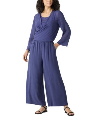 Sheer Silk Georgette Silk Wrap Jacket