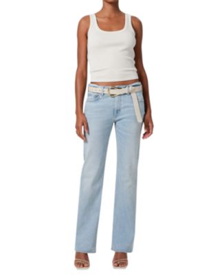 Genova Low Slung Bootcut Jeans in Villa