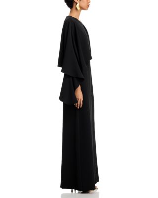 Martine Cape Sleeve Gown