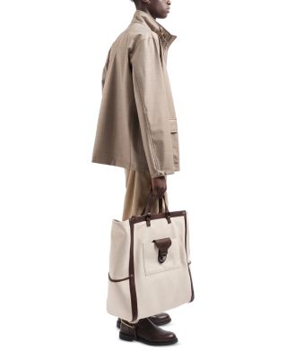 Silky Finish Buckle Closure Wool Coat