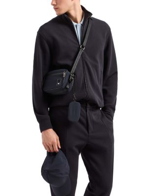 Textured Zip Up Sweatshirt