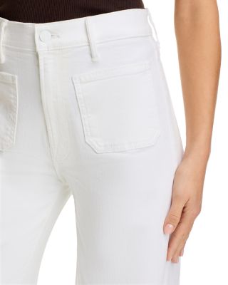 Lil Patch Pocket Undercover Sneak High Rise Wide Leg Jeans in Fairest Of Them All