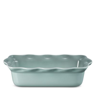 Le Creuset Heritage Stoneware 9" Fluted Loaf Dish, Sea Salt