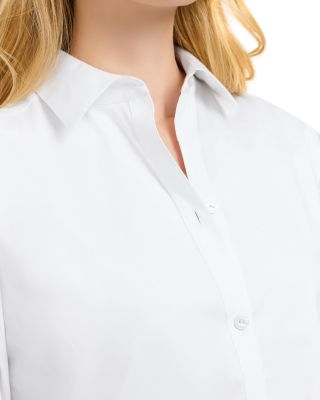 Scarlett Long Sleeved Matte Sateen Shirt