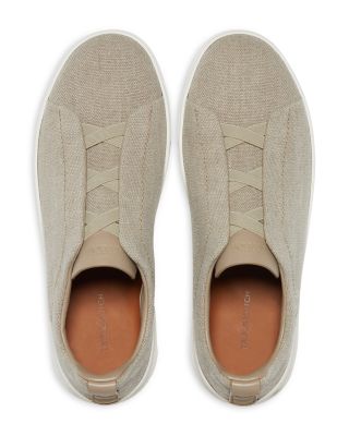 Men's Cotton Linen & Leather Triple Stitch™