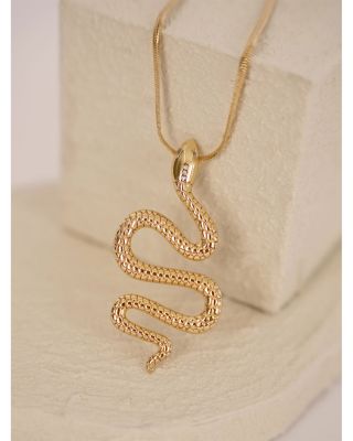 Serpentina Pendant Choker, 12"