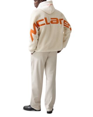 McLaren Oversized Embroidered Fleece Jacket