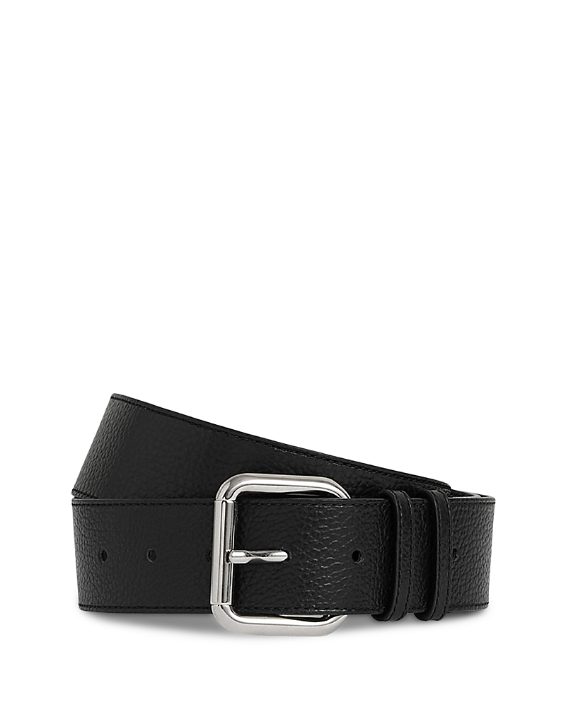 Reiss Women's Robyn Roller Buckle Belt In Black