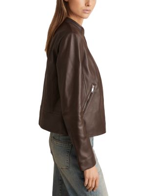 Allie Leather Biker Jacket