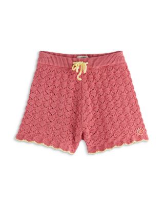 Scotch & Soda - Girls' Scalloped Knitted Shorts - Little Kid, Big Kid