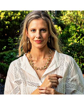 Meadow Wildflower Necklace, 16"