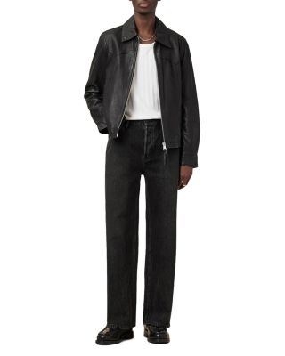 Lenny Regular Fit Jeans in Washed Black