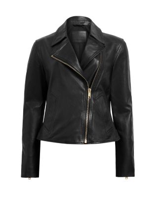 Vela Leather Biker Jacket