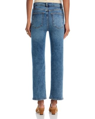 Le Sleek High Rise Straight Jeans in Vice
