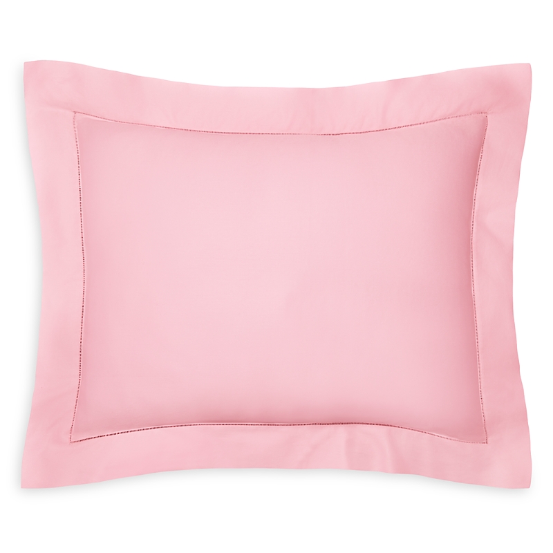 Sferra Fiona Cotton Sateen Sham In Carnation
