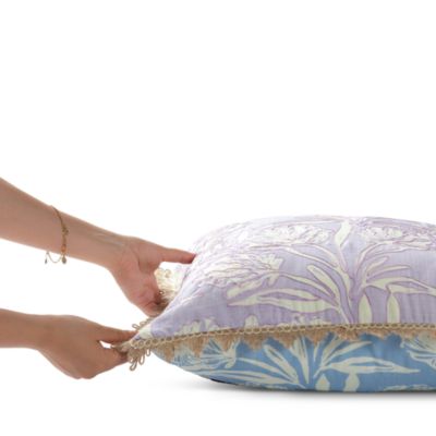 Himalayan Embroidered Reversible Cushion, 20&amp;quot; x 20&amp;quot;