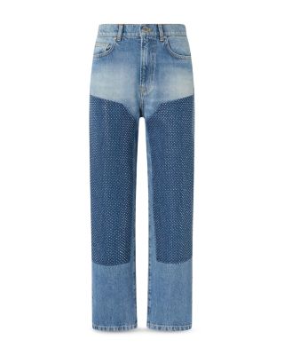 Rose Straight Leg Jeans in Mid Wash