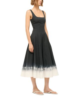 Tie Dye Wells Poplin Dress