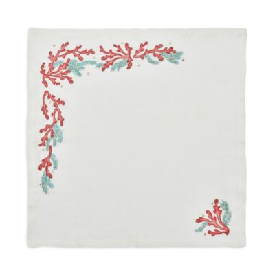 Coral Spray Napkin