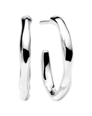 IPPOLITA - Sterling Silver 925 Classico Thin Squiggle Small Hoop Earrings