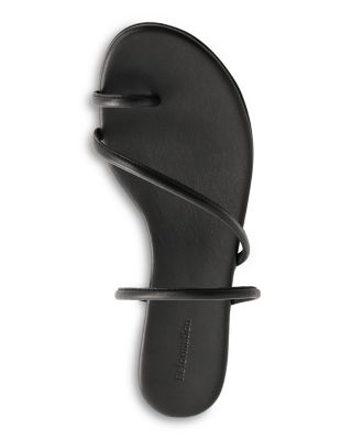 Women's Ludo Toe Ring Strappy Flat Sandals