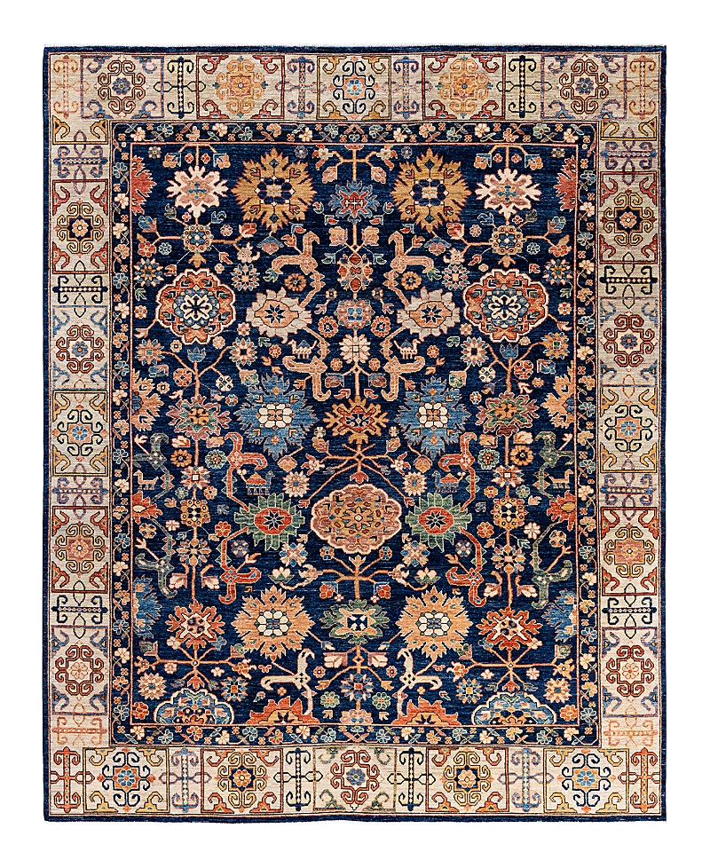 Bloomingdale's Serapi M1945 Area Rug, 8'1 X 9'9 In Blue
